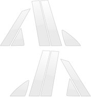 GRIZZ Protective film for door pillars of the Audi Q3 II, 2018-2025 - Side-Post Cover
