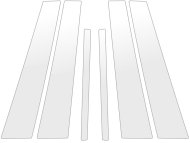 GRIZZ Door pillar protector for BMW 3, G20, 2024-, Sedan - Side-Post Cover