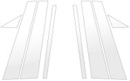 GRIZZ Door pillar protector for BMW 7, G12, 2015-2022 - Side-Post Cover