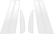 GRIZZ Door pillar protector for BMW X2, F39, 2017-2023 - Side-Post Cover