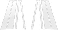 GRIZZ Door pillar protector for BMW X5, G05, 2023- , - Side-Post Cover