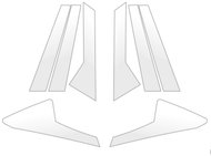 GRIZZ Door pillar protector for Opel Grandland II, 2024- , - Side-Post Cover