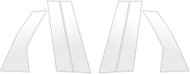 GRIZZ Protective film for door pillars for Peugeot 308 II, 2013-2021, Combi - Side-Post Cover