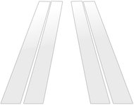 GRIZZ Door pillar protector for VW T-Roc, 2021-2026, Facelift - Side-Post Cover