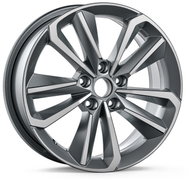 Skoda Light alloy wheel Aries 17" for OCTAVIA IV, 5E3071497AFHA7 - Aluminum Wheel