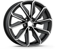 Skoda Light alloy wheel BLADE 18" for SCALA, KAMIQ, 654071498ADZG6 - Aluminum Wheel