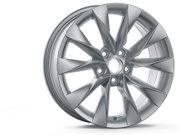 Skoda Light alloy wheel CRYSTAL 19" for ELROQ, ENYAQ, 3P0071497D 8Z8 - Aluminum Wheel