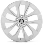 Škoda Light alloy wheel ITALIA 16" for FABIA III, RAPID, 6V0071496A FM9 - Aluminum Wheel