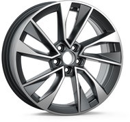 Škoda Light alloy wheel KAJAM 17" for SCALA, KAMIQ, 654071497ANHA7 - Aluminum Wheel