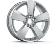 Skoda Light alloy wheel NANUQ 16" SCALA, KAMIQ, 654071496AE8Z8 - Aluminum Wheel