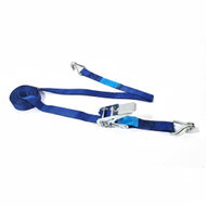 ACI clamping strap with ratchet, 500 kg, double hooks, 6 m - Tie Down Strap