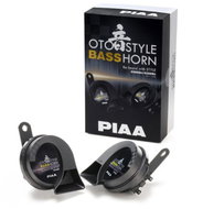 PIAA Oto Style Bass horn dual-tone horn 390Hz + 430Hz, 112dB - Car Horn