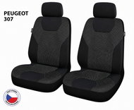 CAPPA Autopotahy Perfetto ZL Peugeot 307, černé/šedé - Car Seat Covers