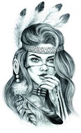 PREXIM Carla Self-Adhesive Decorations - Car Sticker