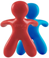 Mr&Mrs Fragrance Autovůně Cesare National Spirit Red & Blue New Car - Car Air Freshener