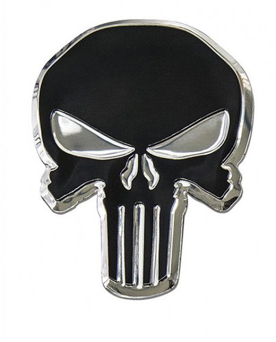 PREXIM Punisher Aluminium Sticker 55 × 75 mm - Car Sticker - Main image