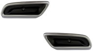 Milotec Exhaust Tips for Škoda Superb III, 2015-2024, Estate, Saloon, BRUSHED-ALU - Exhaust Tail Pipe