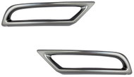 Milotec Exhaust Tips for Škoda Scala, 2019–, Silver - Exhaust Tail Pipe