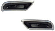 Milotec Exhaust Tips for Škoda Octavia III, 2013–2019, Combi, Liftback, Silver - Exhaust Tail Pipe