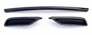 Milotec Exhaust Tips with Bumper Moulding for Škoda Octavia IV, 2020–, Black - Exhaust Tail Pipe