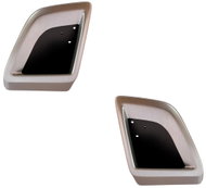 Milotec Exhaust Tips for Škoda Karoq, 2021-, Facelift, BRUSHED-ALU - Exhaust Tail Pipe