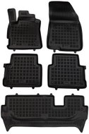 REZAW-PLAST gumové autokoberce, Dacia Jogger, 2021- , 3.řady, 7 sedadel, Hybrid 140 - Car Mats