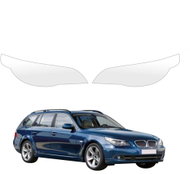 smartSPOT Clear Protective Film for Headlights for BMW 5 E61 Touring LCI (2007–2010) - Car Paint Protection Film