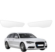 smartSPOT Clear Headlight Protection Film for Audi A6 C7 Avant (2011–2014) - Car Paint Protection Film