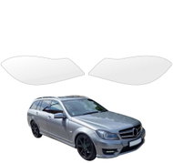 smartSPOT Clear Protective Film for Headlights for Mercedes Benz C Class S204 Estate (2011-2014) - Car Paint Protection Film