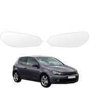 smartSPOT Clear Protective Headlight Film for Volkswagen Golf 6 Hatchback 3dr (2008–2012) - Car Paint Protection Film