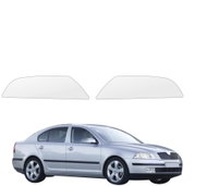 smartSPOT Clear Protective Film for Headlights for Skoda Octavia II (2004–2008) - Car Paint Protection Film