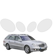 smartSPOT Clear Protective Film for Headlights for Mercedes Benz E Class S211 Estate (2002-2009) - Car Paint Protection Film