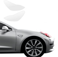smartSPOT Clear Protective Film for Headlights for Tesla Model 3 (2017–2020) - Car Paint Protection Film