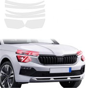smartSPOT Clear Protective Film for Headlights for Skoda Kamiq (2024–2026) - Car Paint Protection Film