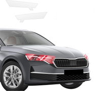 smartSPOT Clear Protective Film for Headlights for Skoda Octavia IV Hatchback Facelift (2024–2026) - Car Paint Protection Film