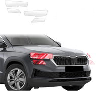 smartSPOT Clear Protective Film for Headlights for Skoda Karoq (2022–2026) - Car Paint Protection Film