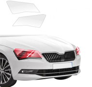 smartSPOT clear protective film for front headlights for Skoda Superb III Estate (2015–2019) - Car Paint Protection Film