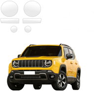 smartSPOT Clear Protective Film for Headlights for Jeep Renegade (2022–2026) - Car Paint Protection Film