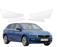 smartSPOT Clear Protective Film for Front Headlights for Skoda Scala (2019–2023) - Car Paint Protection Film