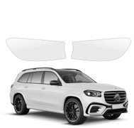 smartSPOT Clear Protective Film for Front Headlights for Mercedes GLS 450d (2023–2026) - Car Paint Protection Film