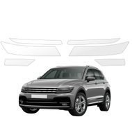 smartSPOT Clear Protective Film for Headlights for Volkswagen Tiguan 2 (2016–2020) - Car Paint Protection Film