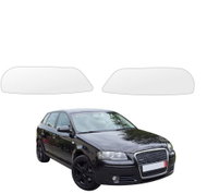 smartSPOT Clear Protective Headlight Film for Audi A3 8P Hatchback 5-door (2003-2008) - Car Paint Protection Film