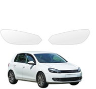smartSPOT Clear Protective Film for Front Headlights for Volkswagen Golf 6 Hatchback 5dr (2008–2013) - Car Paint Protection Film