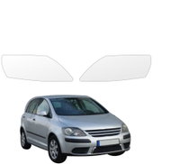 smartSPOT clear protective film for front lights for Volkswagen Golf Plus 5-door Hatchback (2004–200 - Car Paint Protection Film