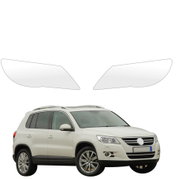 smartSPOT Clear Protective Film for Headlights for Volkswagen Tiguan (2007–2011) - Car Paint Protection Film