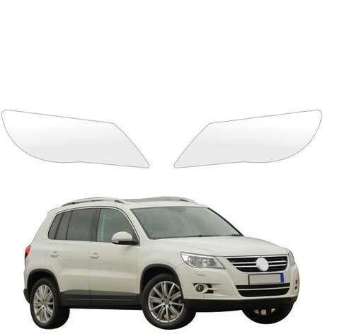 smartSPOT Clear Protective Film for Headlights for Volkswagen Tiguan (2007–2011) - Car Paint Protection Film - Main image