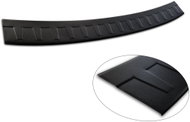 AVISA Nerezový kryt hrany zadního nárazníku Škoda Octavia RS III, 2013-2019, Combi, černý matný - Boot Edge Protector