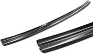 AVISA Nerezový kryt hrany zadního nárazníku Audi E-TRON, 2019, Sportback, černý brus - Boot Edge Protector