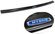 AVISA Nerezový kryt hrany zadního nárazníku Toyota Highlander IV, 2019, černý brus - Boot Edge Protector