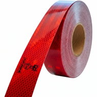 PREXIM Reflective Tape Red E24 50mm × 50m - Adhesive Reflective Tape